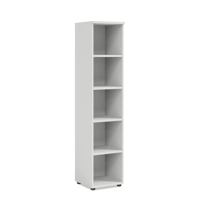 [LZ002943] BASIC bookcase, open, 40x40x182.1cm, white