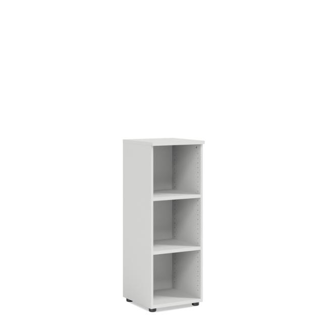 BASIC bookcase, open, 40x40x111.7cm, white