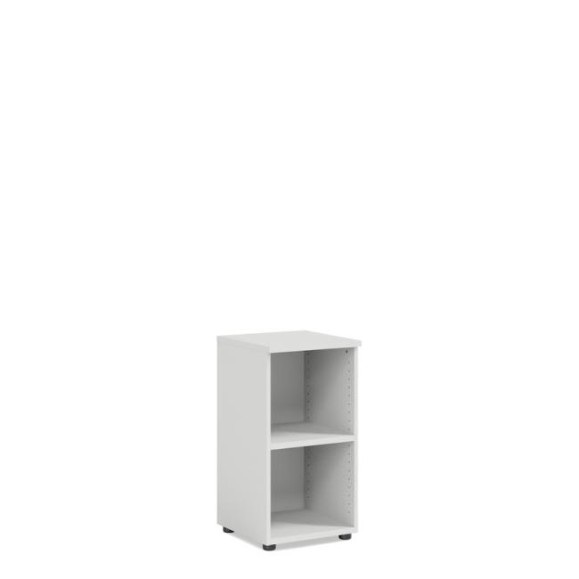 BASIC bookcase, open, 40x40x76.5cm, white