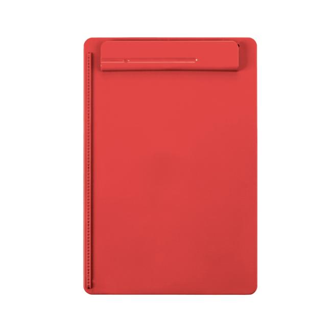 Writing pad A4 MAULgo from recycled plastic red