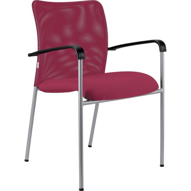 Vanity Plus conference chair, red