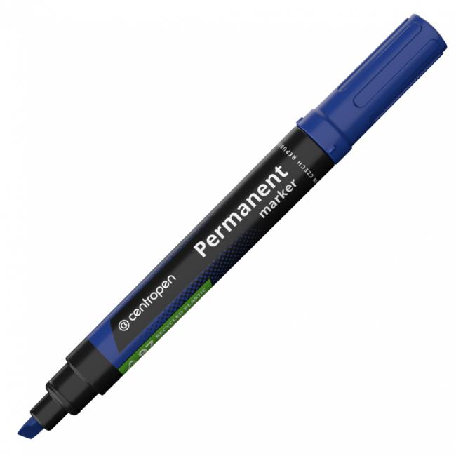 [CE857630] Permanentný popisovač Centropen 8576 modrý