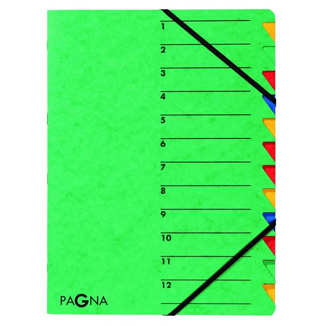 [PG241313] Sorting folder 12 PAGNA Easy green