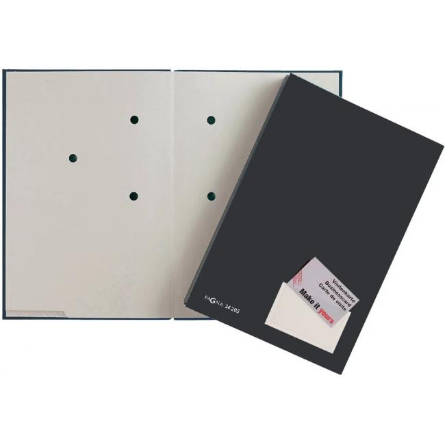 [PG242054] Plastic signature book 20 PAGNA black