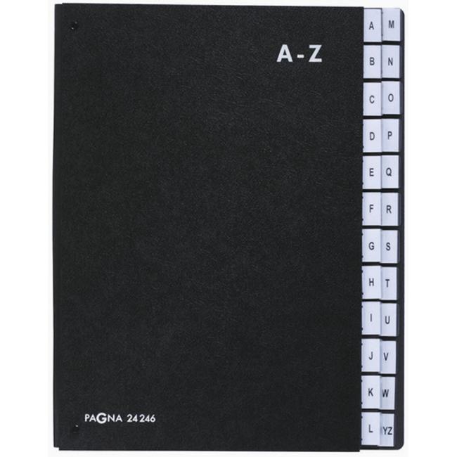 Counter sorting book A-Z PAGNA