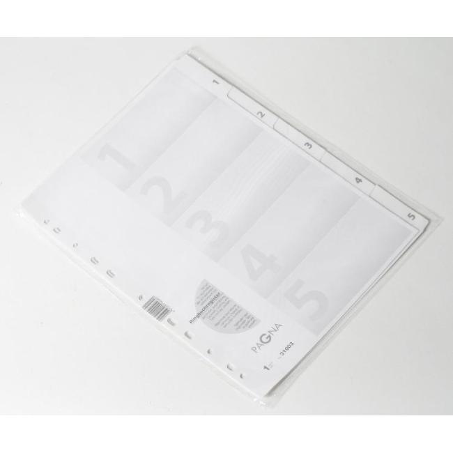 [PG310030] Cardboard divider PAGNA 5-piece white