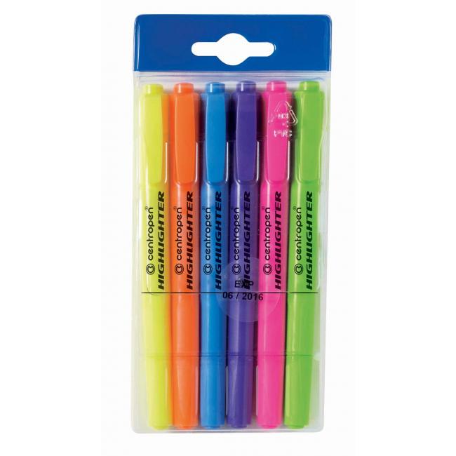 [CE872206] Centropen 8722/6S highlighter set