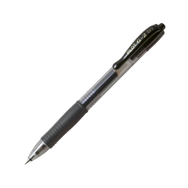 Roller gel PILOT G-2 0.7 mm black