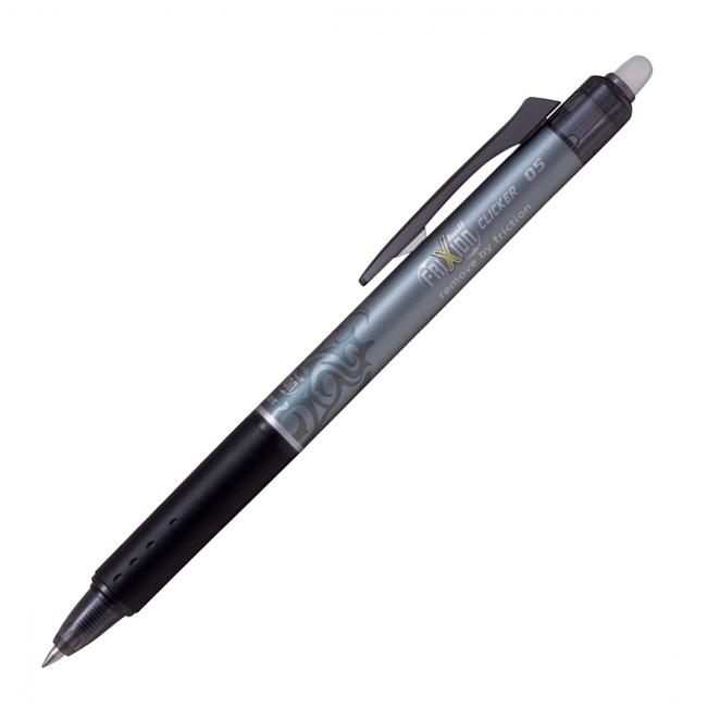 Gumový valček PILOT Frixion kliker 0,5 mm čierny