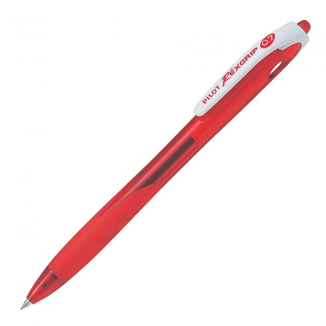 Ballpoint pen PILOT Réxgrip BeGreen red