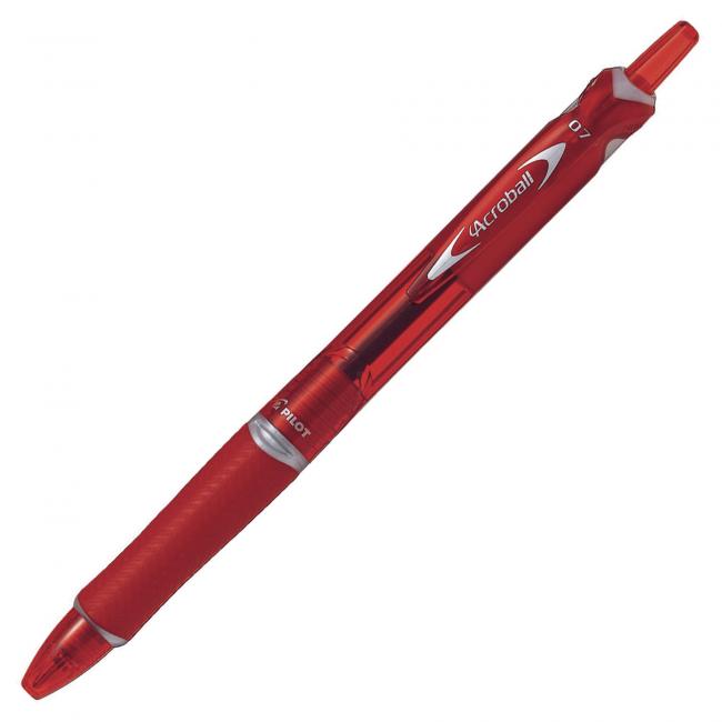 Ballpoint pen PILOT Acroball BeGreen red