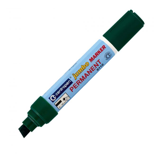 Permanent marker Centropen Jumbo 9110 green