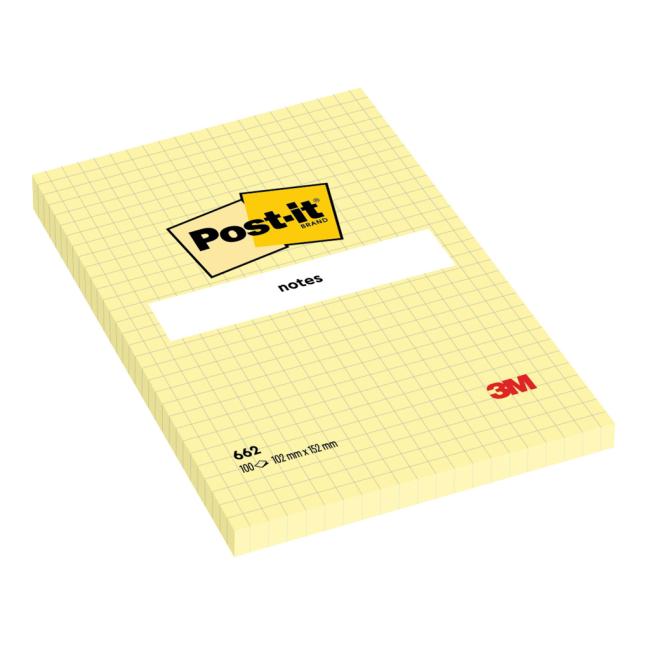 [MM066200] Self-adhesive Post-it note 102x152 yellow square