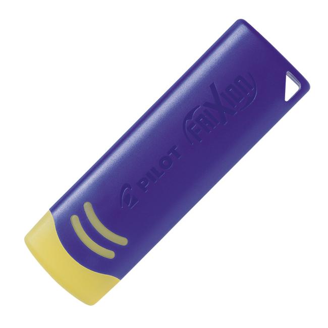 Rubber Pilot FriXion blue