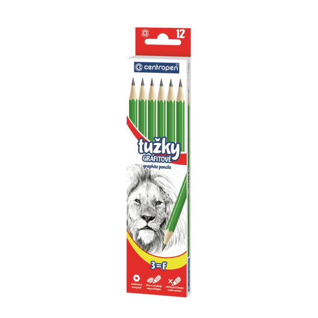 [CE995104] Graphite pencil CENTROPEN 9510/1 No. 3, 12 pcs