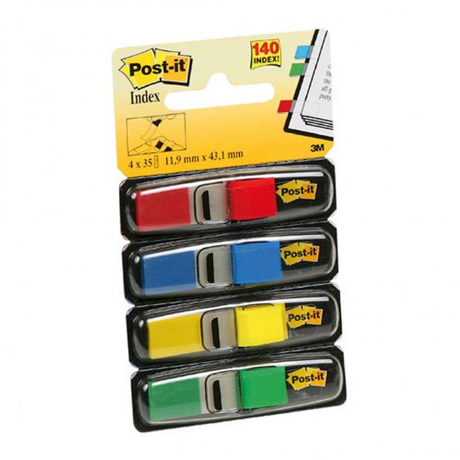 [MM068340] Post-it index úzky, 11,9x43,1 mm, klasické farby