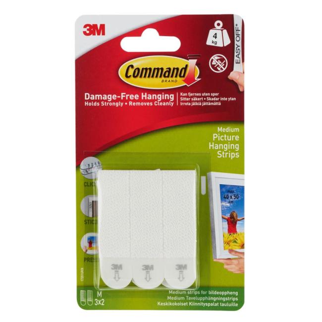 [MM170210] Samolepiace pásiky Command Medium na obrázky