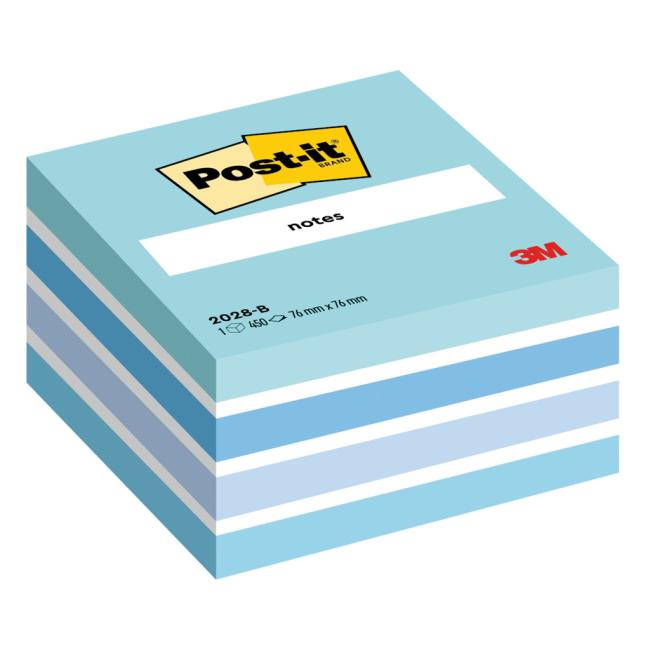Self-adhesive Post-it note 76x76 ice 2028N