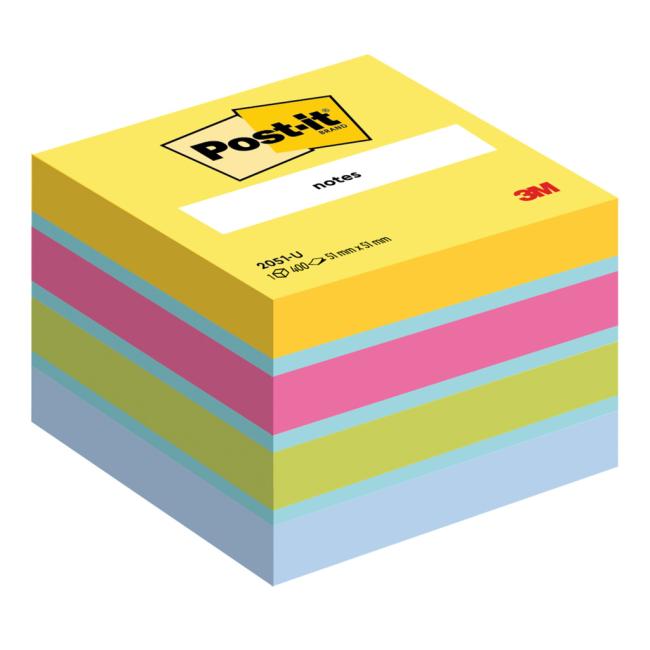 [MM205130] Samolepiaci bloček Post-it 51x51 mini mix farieb