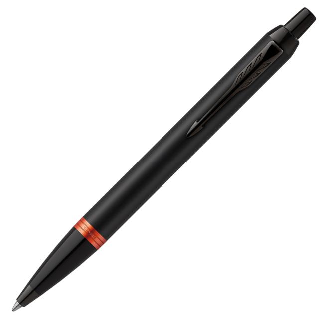 Ballpoint pen Parker IM Professionals Vibrant Rings Flame Orange
