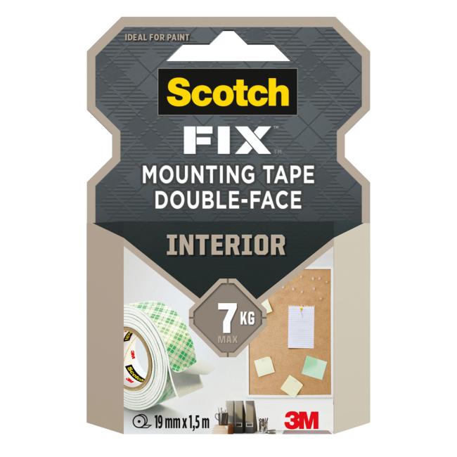 [MM331915] Scotch® Obojstranná montážna páska pre vnútorné použitie, 19 mm x 1,5 m