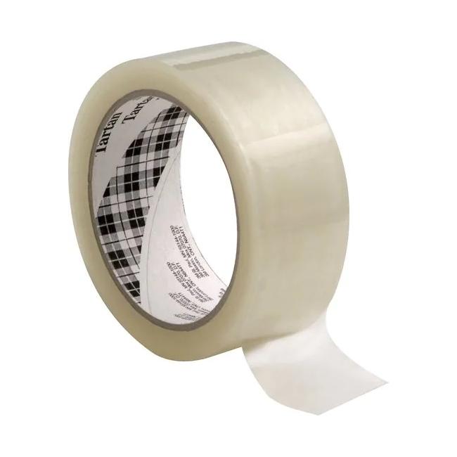 Tartan packing tape 50mm x 66m transparent
