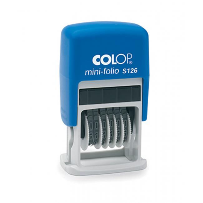 Stamp Colop Numeral S 126
