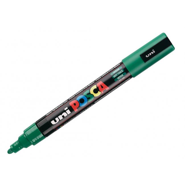 Marker uni POSCA PC-5M green