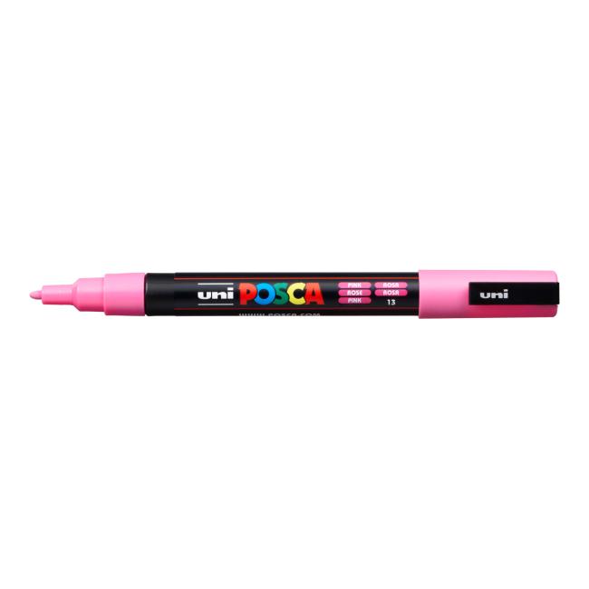 Marker uni POSCA PC-3M pink