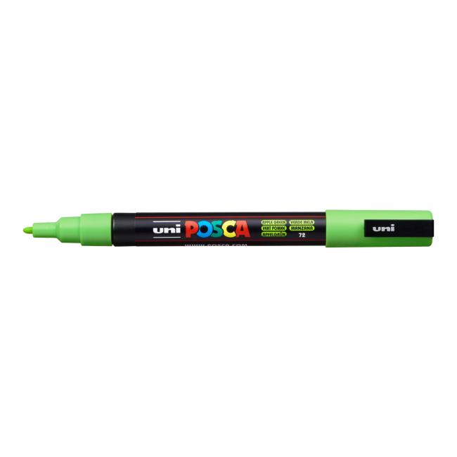 Uni marker POSCA PC-3M green apple