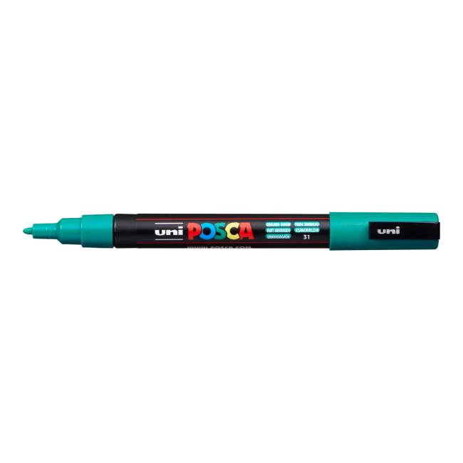 Marker uni POSCA PC-3M emerald