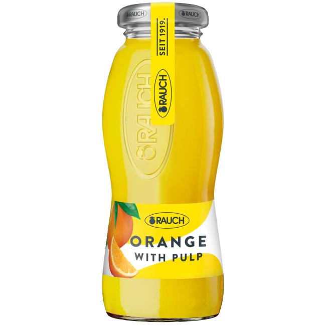 Juice RAUCH Orange 50% 24 x 0,2 ℓ NEVRATNÉ SKLO