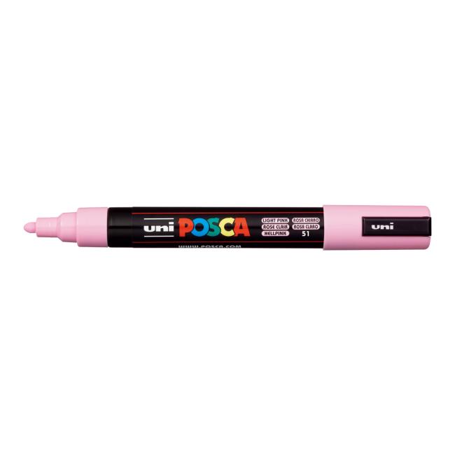 Marker uni POSCA PC-5M light pink