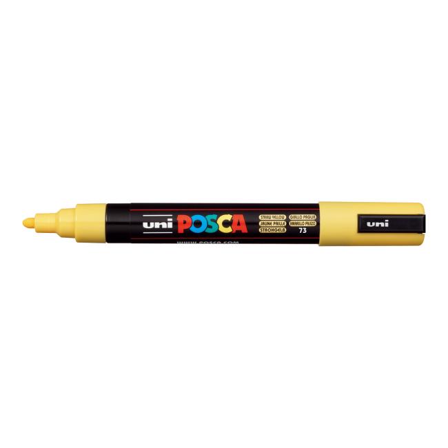 Popisovač uni POSCA PC-5M slamovo-žltý