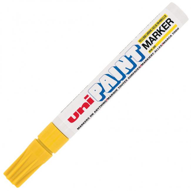 Paint marker uni PAINT PX-20 yellow