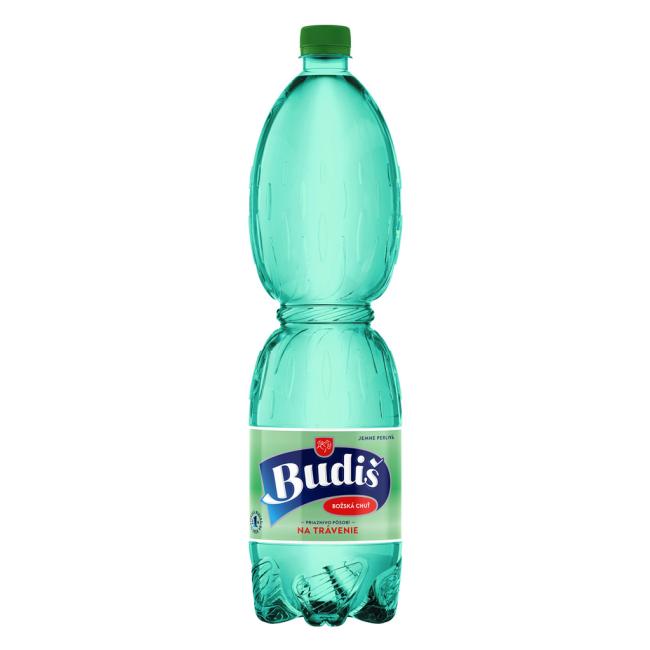 Mineral water Budiš gently sparkling 6 x 1.5 ℓ