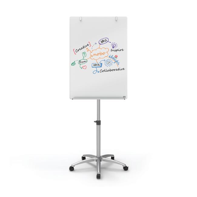 Glass flipchart Nobo Diamond 700x1000 mm
