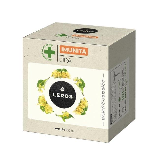 Tea LEROS herbal Natur Immunita linden HB 10 x 1.5 g