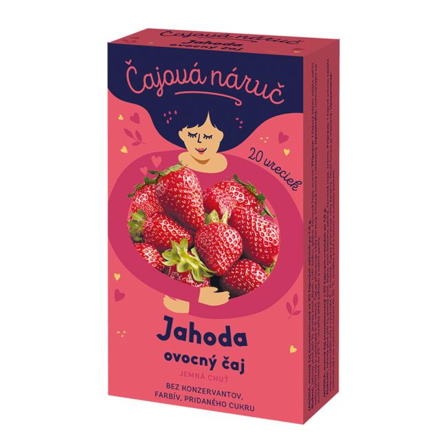 LEROS ovocný čaj Čaj z jahodového ramena 20 x 1 g