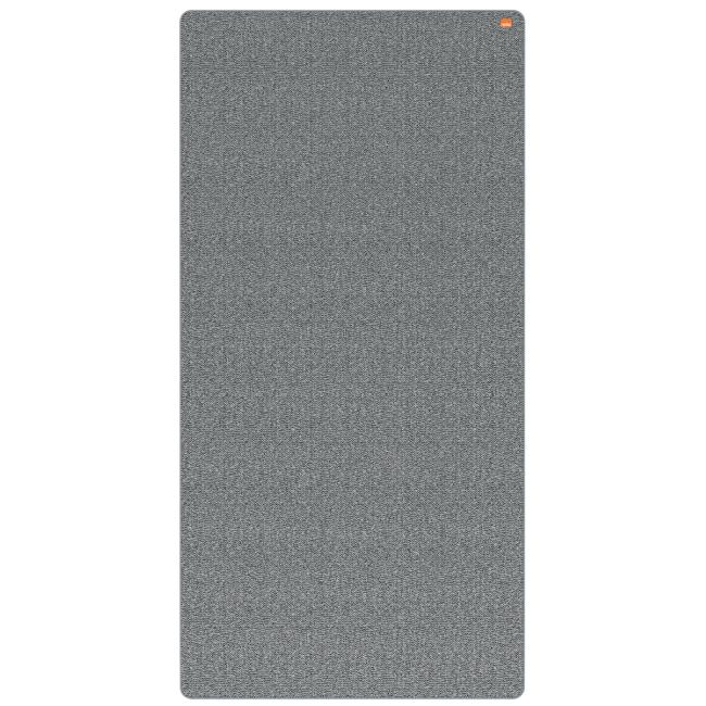[NB915561] Portable felt bulletin board Nobo Move & Meet gray frame