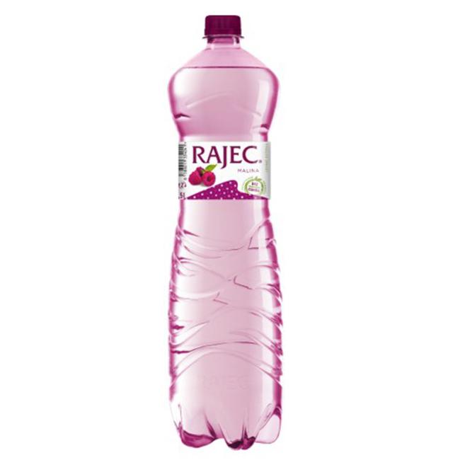 [PT120129] Pramenitá voda Rajec s príchuťou - malina jemne sýtená 6 x 1,5 ℓ