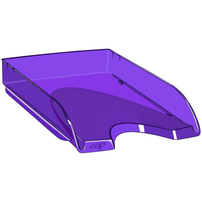 Cep Happy storage box transparent purple