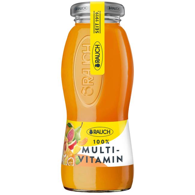 [PT169748] Džús RAUCH Multivitamín 100% 24 x 0,2 ℓ NEVRATNÉ SKLO