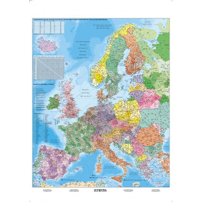 [NM474020] Map of Europe zip code