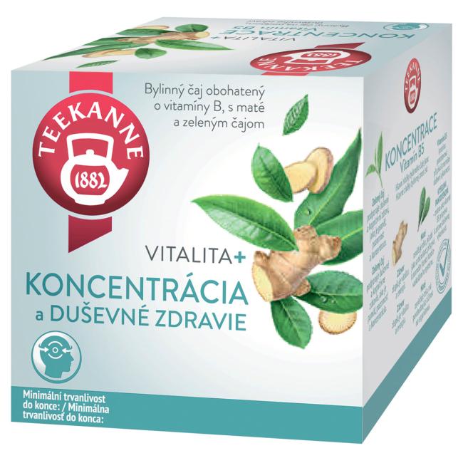 [PT265930] Tea TEEKANNE Vitality + Concentration (Vitamin B5) 10 x 1.8g