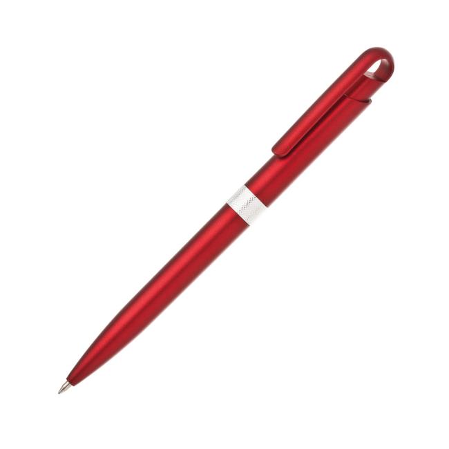 Ballpoint pen plastic FIROL metallic red