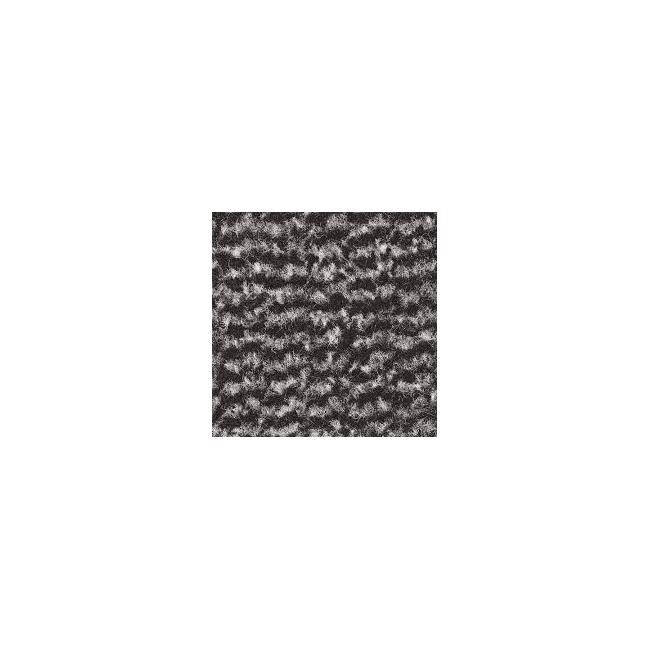 Vyna-Plush mat 90x120cm black/steel