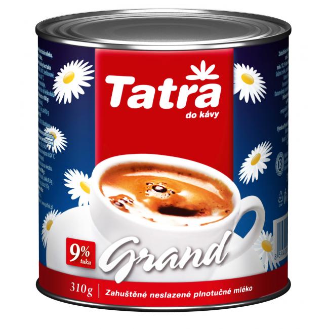 Condensed milk Tatra Grand unsweetened full fat 9% 310 g