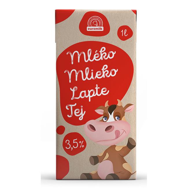 [PT421031] Trvanlivé mlieko Euromilk plnotučné 3,5% 1 ℓ