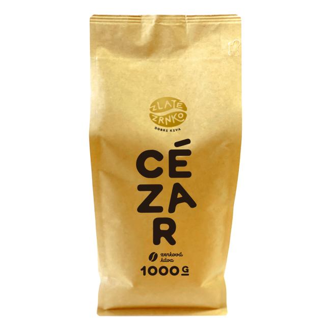 Coffee beans Zlaté Zrnko Cézar 75% arabica and 25% robusta 1kg